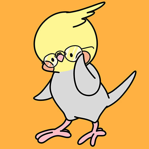 【10月1日はメガネの日】インコ・文鳥とメガネのちょっと笑える関係