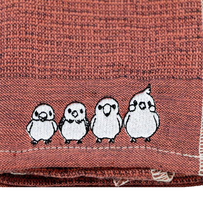 MOKU ライトタオル Mサイズ（当店オリジナル♪ことりの刺繍入り）